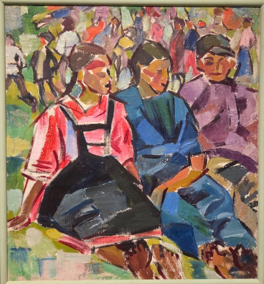 Аристарх Лентулов. Дети. Начало 1910-х. холст, масло