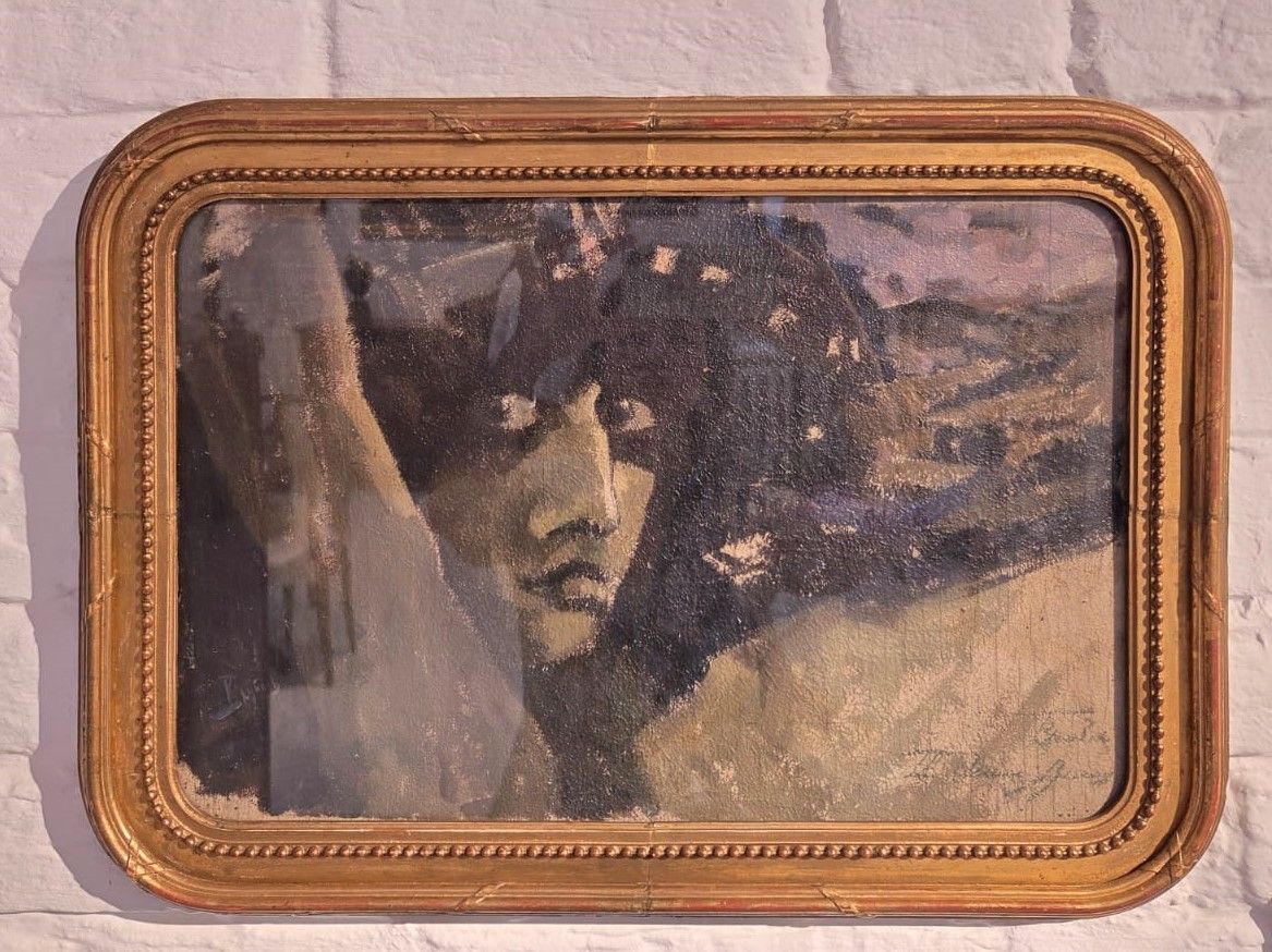 Врубель М.А. Демон 1890-е фанера, масло