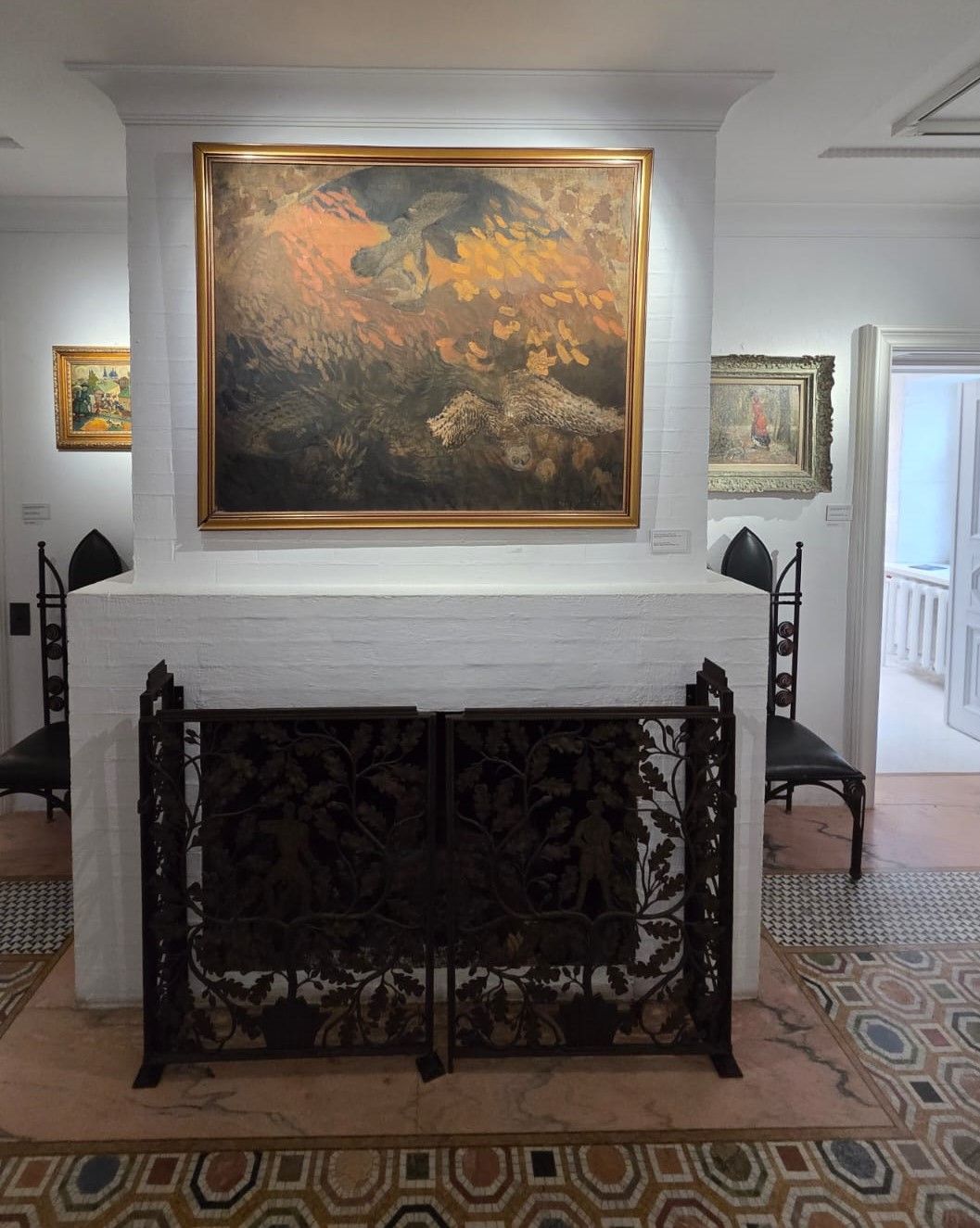 Уткин П.С. Ночь (Осенняя песня) 1904 холст, темпера