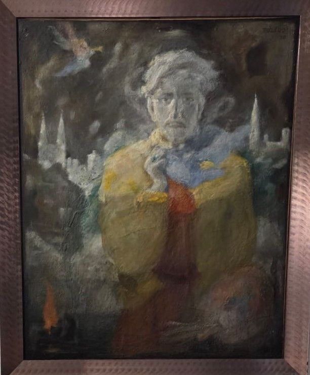 Милиоти Н.Д. Автопортрет в Толедо. 1924 холст, масло
