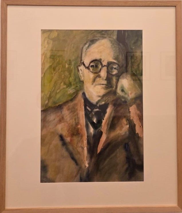 Портрет Артура Владимировича Фонвизина. 1965. бумага, акварель