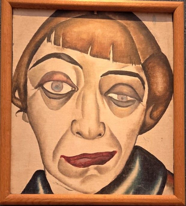 Женский портрет. Начало 1920-х. холст, масло