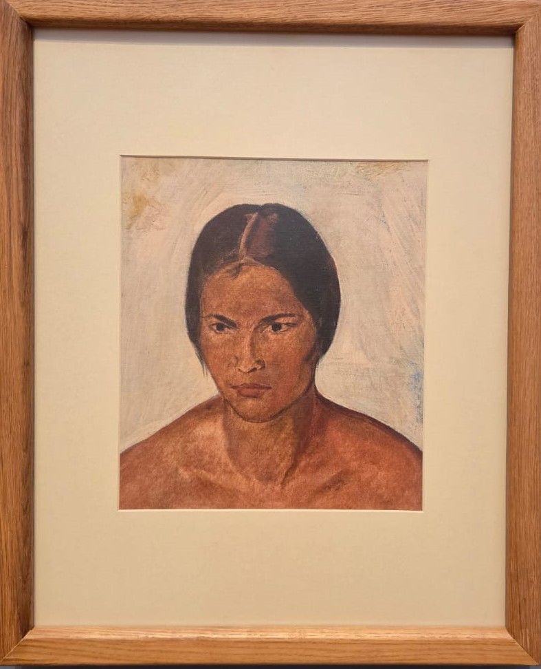 Портрет С.И.Лычёвой. 1935-1936. холст, масло