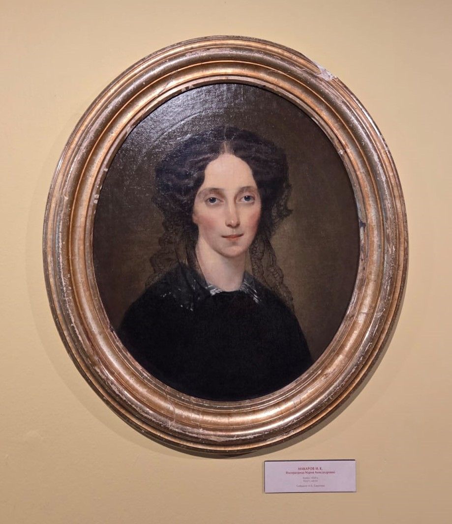 Макаров И.К. Императрица Мария Александровна. Конец 1850-х, холст, масло