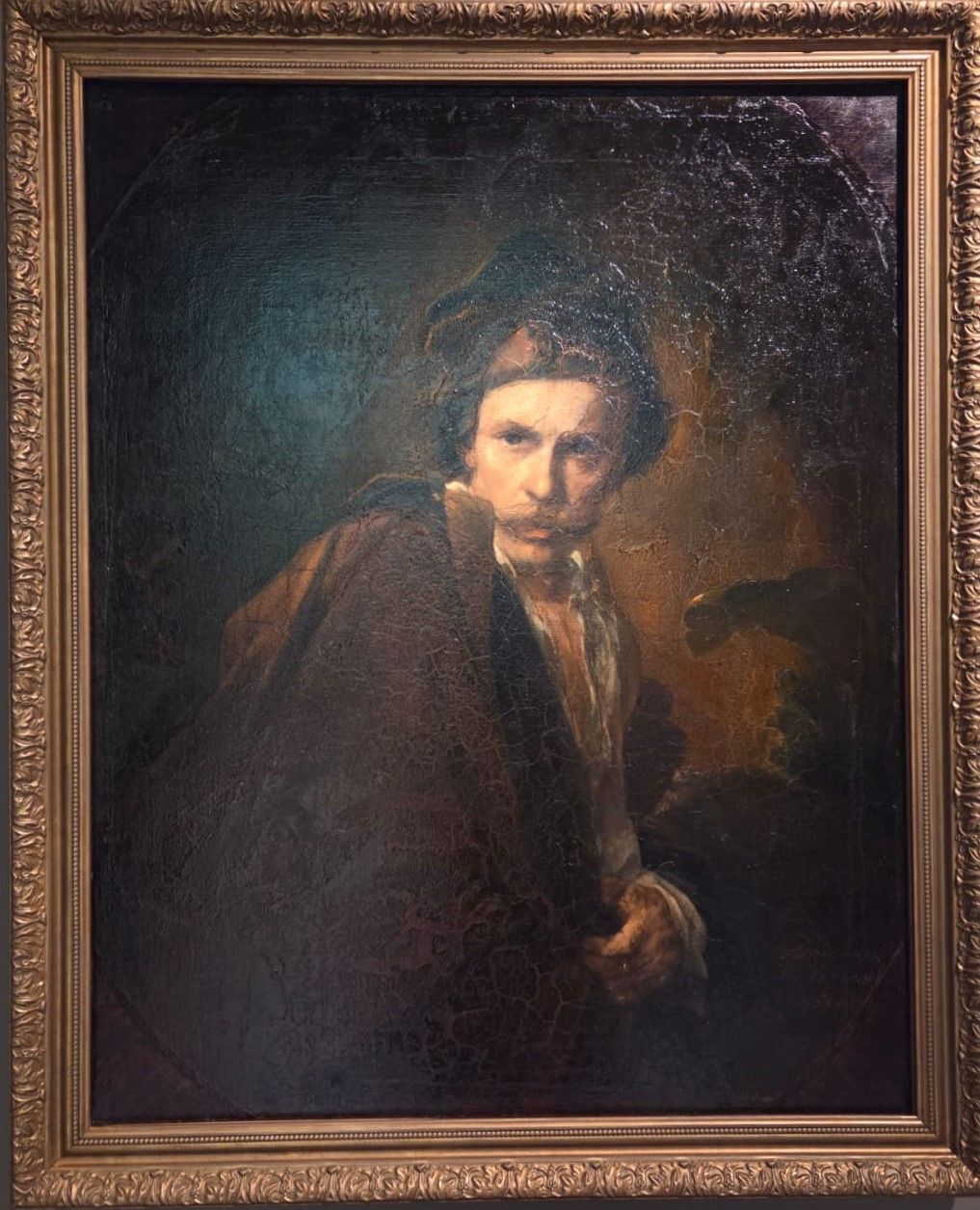 Николай Алексеев. Алеко. Автопортрет. 1859. холст, масло