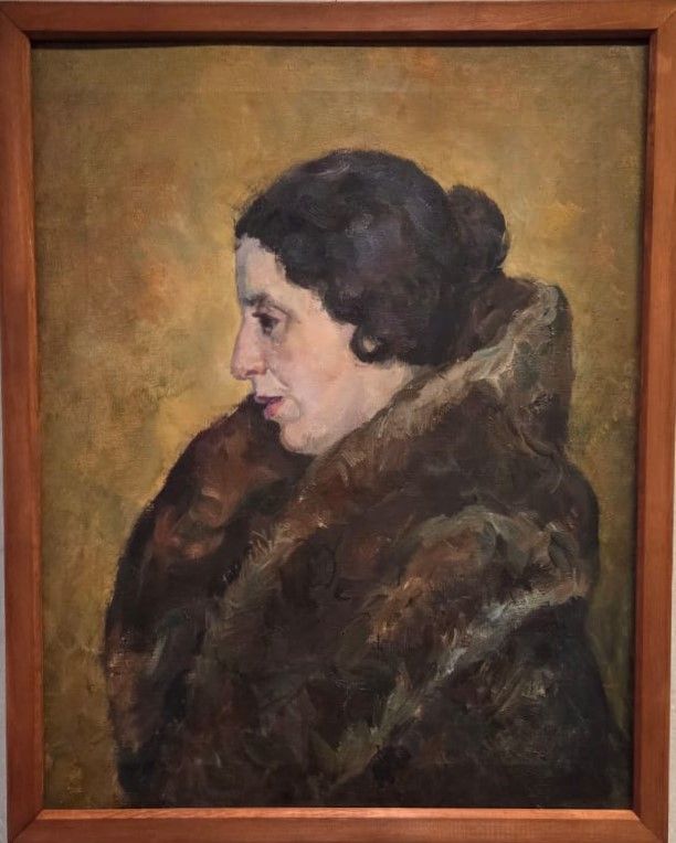 Александр Осмеркин Портрет жены. 1939. Екатеринбургский музей изобразительных искусств