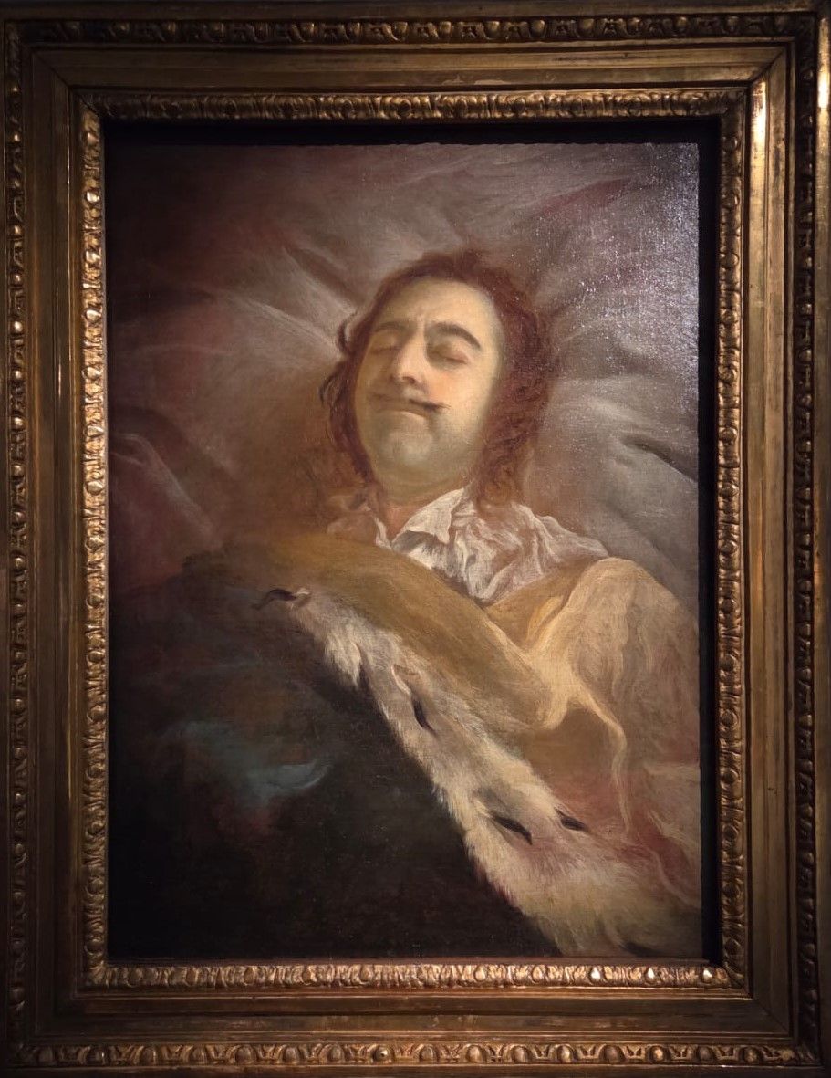 Никитин И.Н. Петр I на смертном ложе. 1725. холст, масло