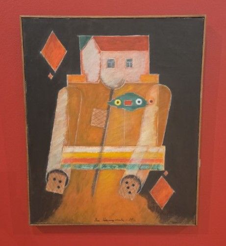 Валет Родина 1999 холст, акрил, коллаж