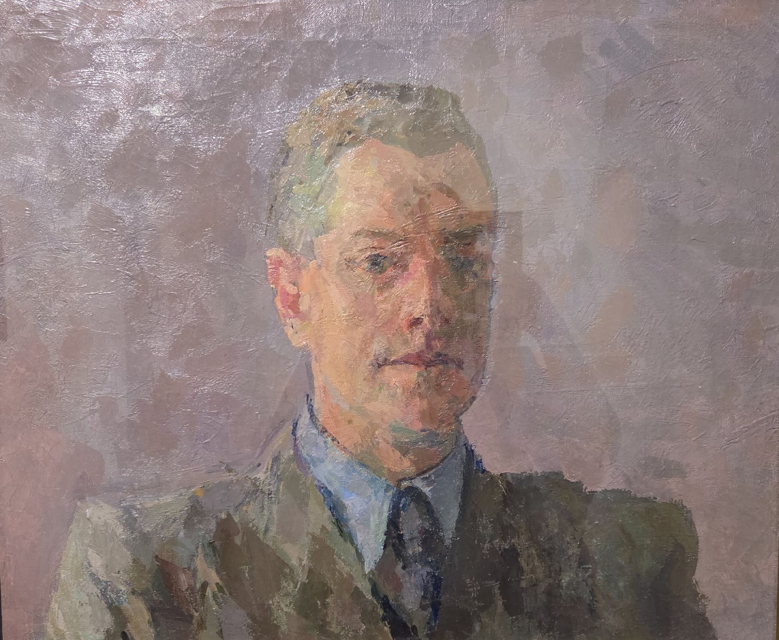 Андрей Юмашев. Автопортрет Конец 1940-х холст, масло