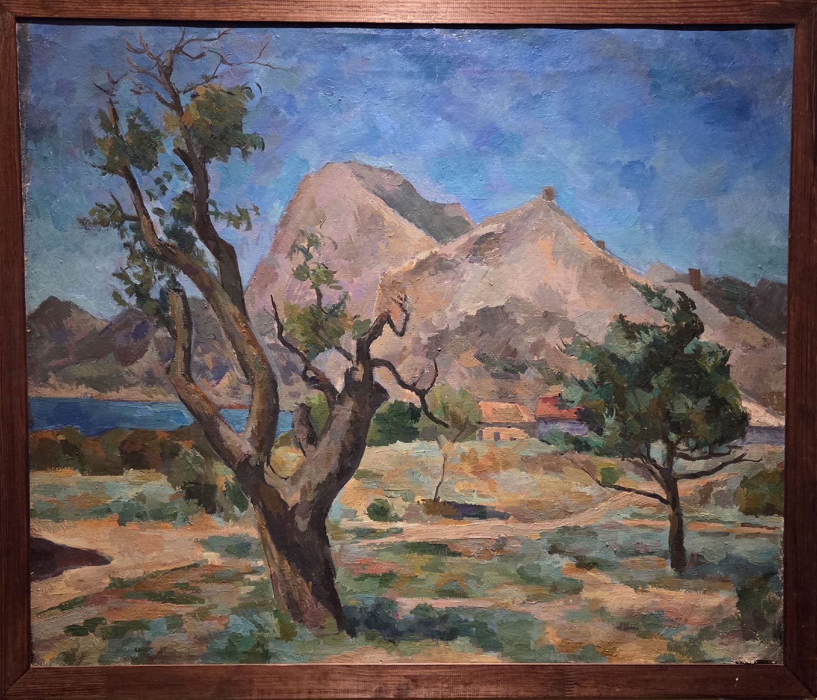 Роберт Фальк. Корявое дерево. 1925 масло, холст