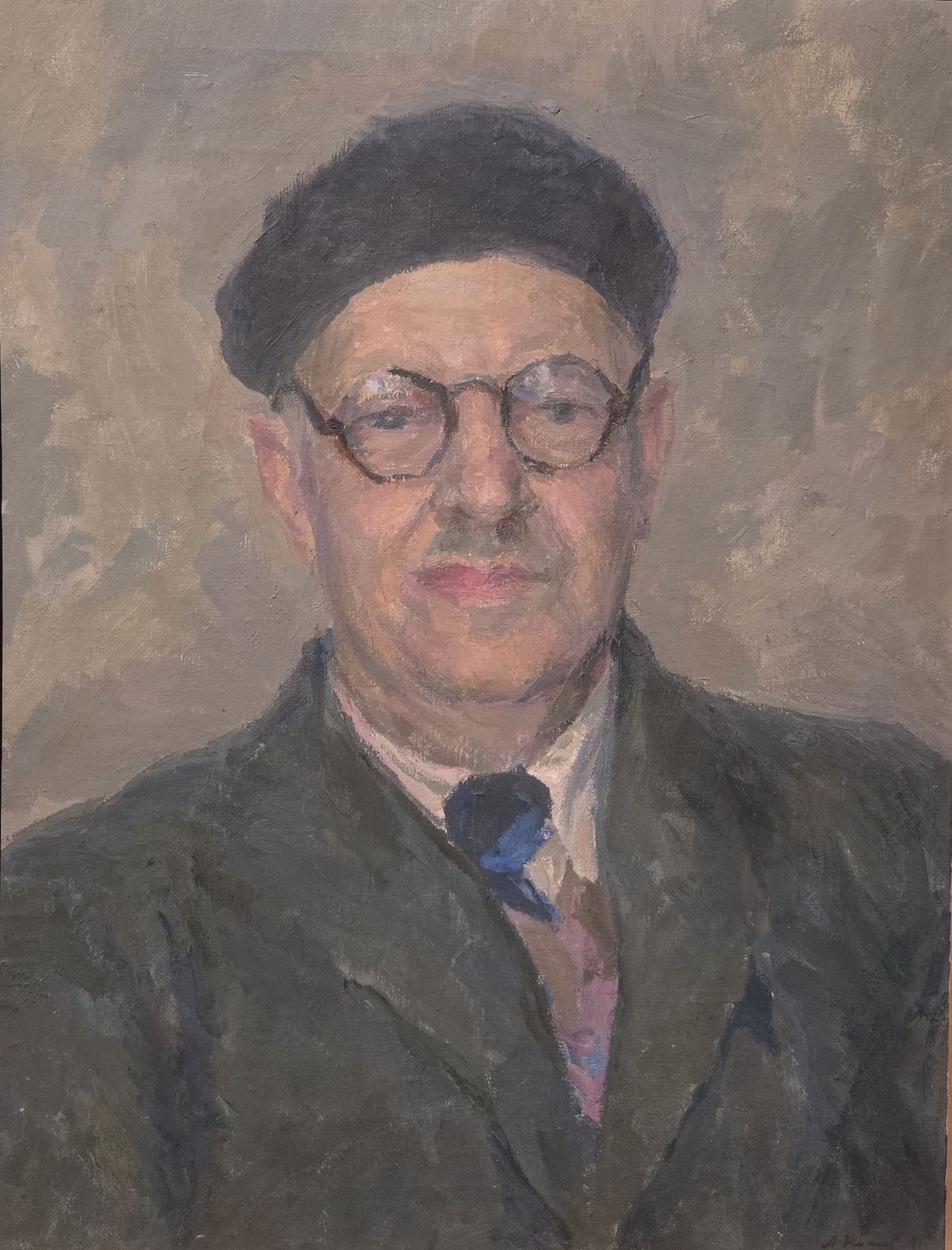 Андрей Юмашев. Портрет П.П.Кончаловского 1941 холст, масло