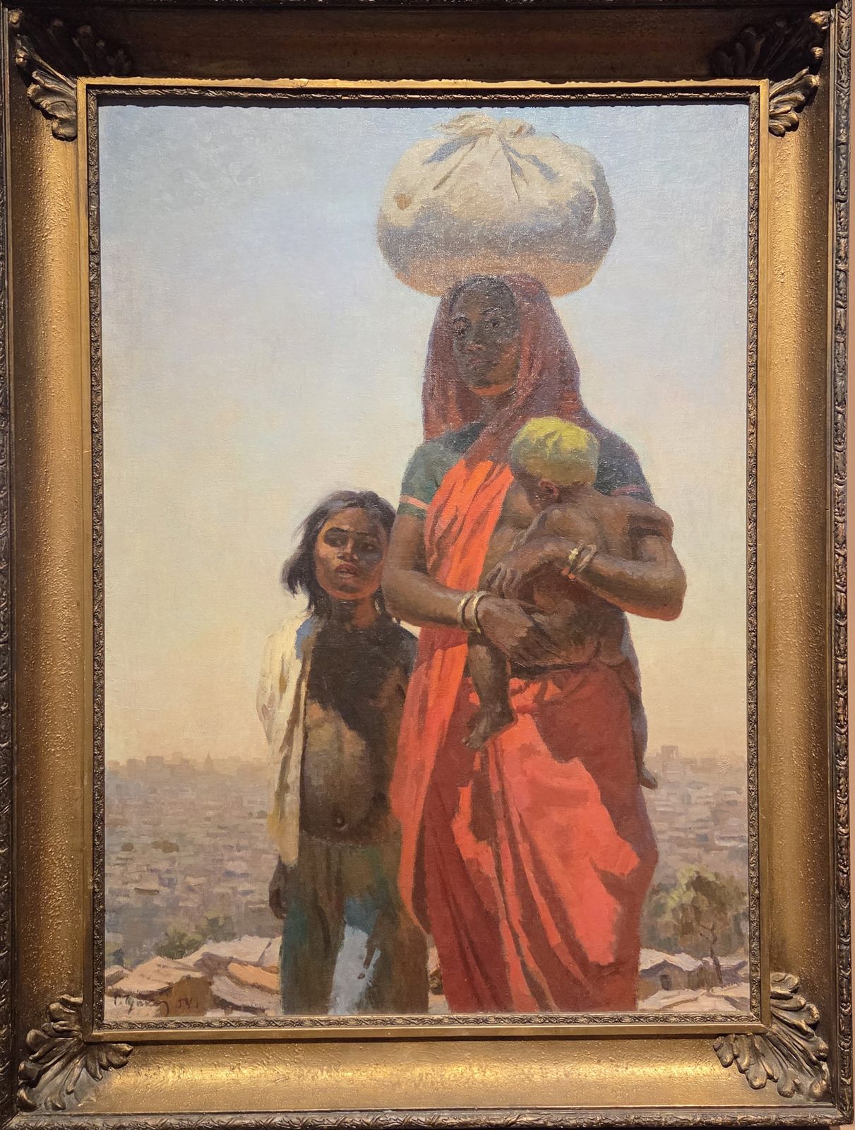 В пути. 1954 холст, масло
