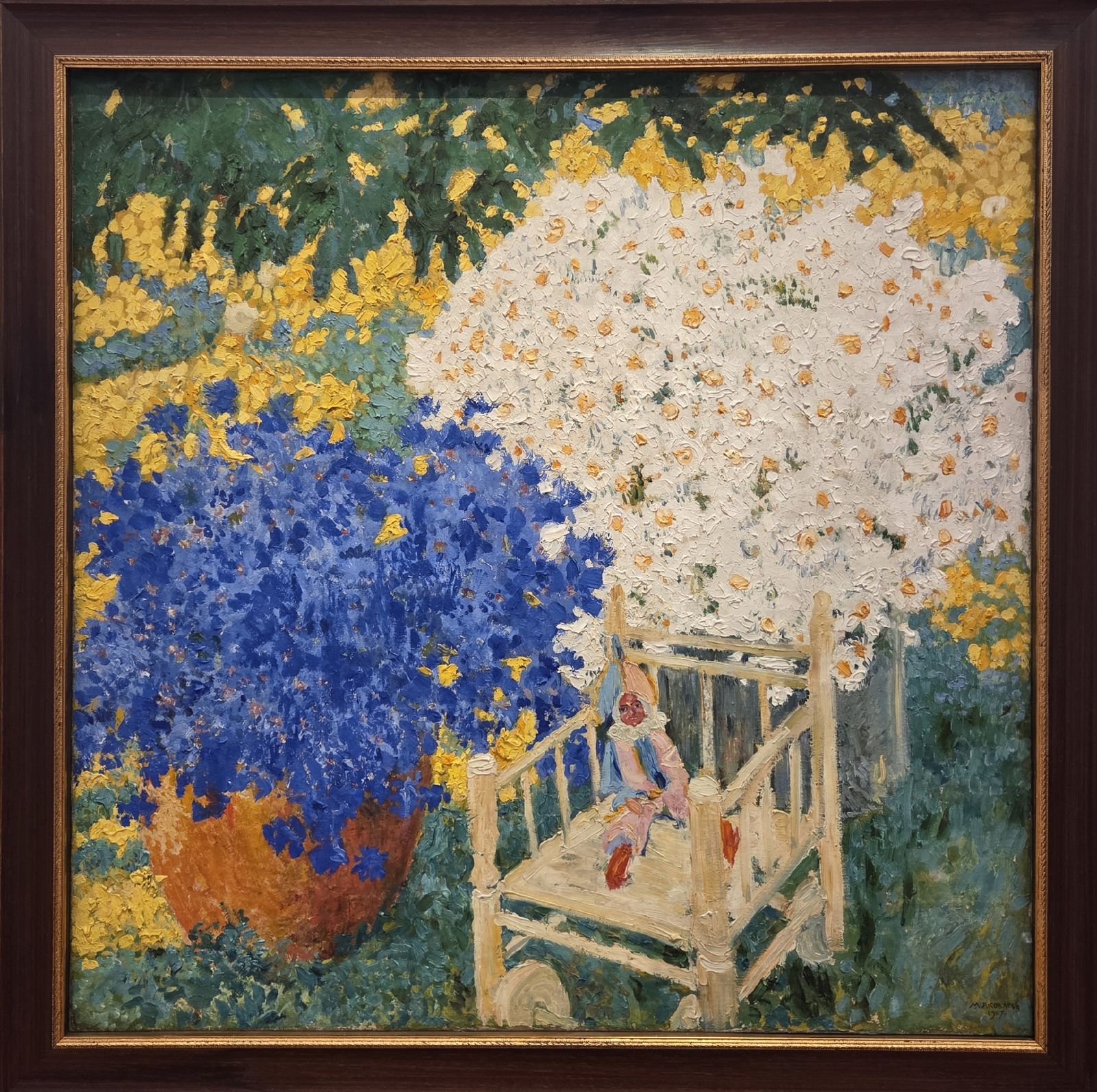 Михаил Яковлев. Кукла 1907 холст, масло