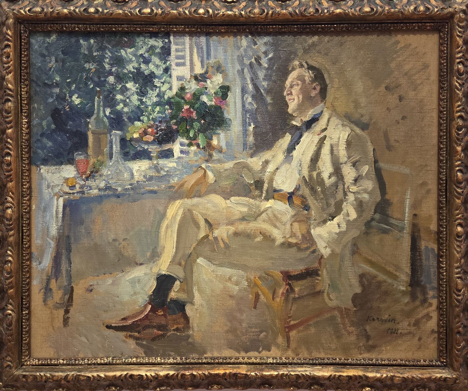Константин Коровин Портрет Ф.И.Шаляпина 1911 холст, масло