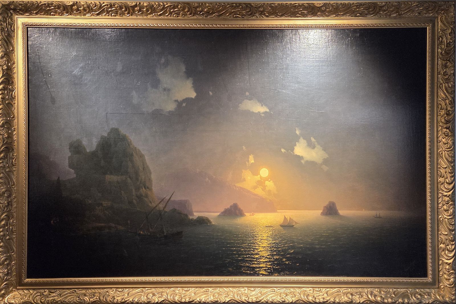 И.К.Айвазовский Крым. Гурзуф ночью. 1849 холст, масло