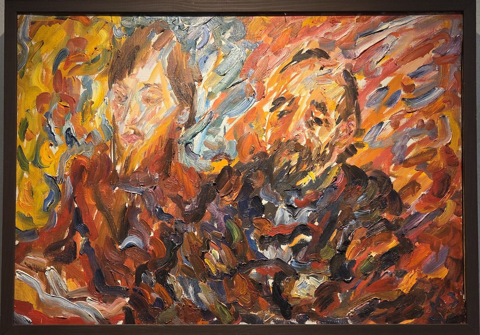 Злотников Юрий Савельевич. Отец и сын (Д.Д.Штеренберг и И.Д.Штеренберг) начало 1980-х