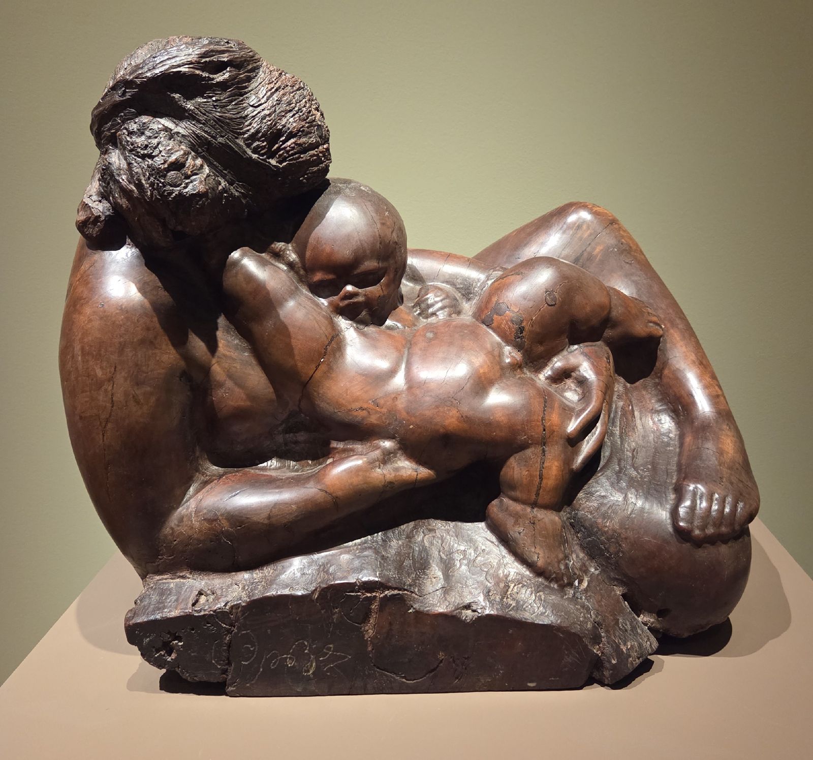 Мать с ребенком. 1929 кебрачо