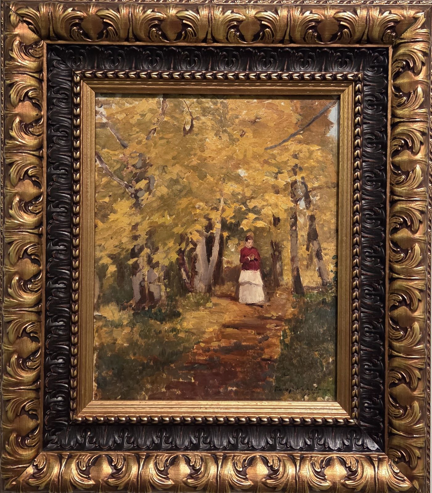 Константин Коровин. В парке. 1880-е холст, масло