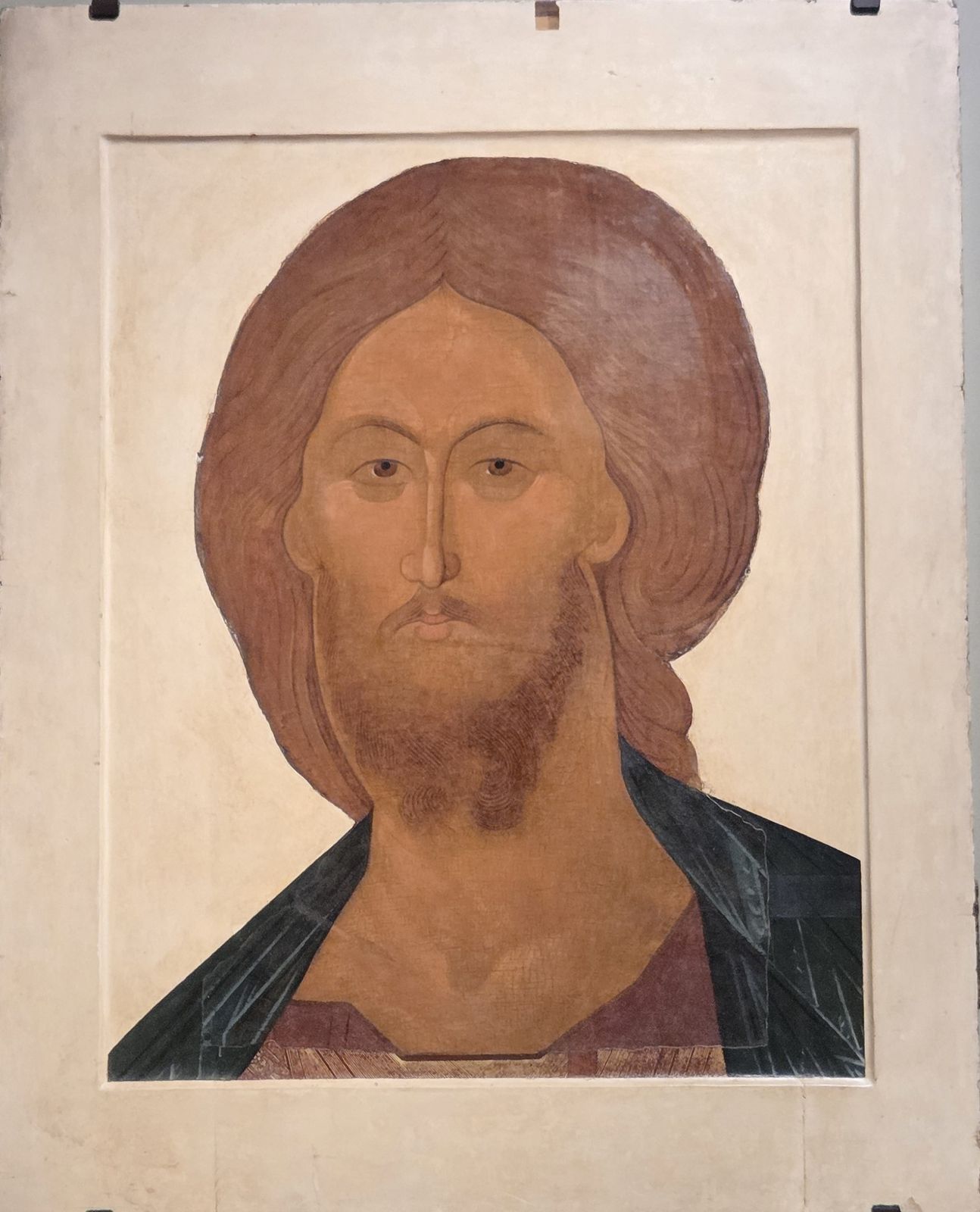 Христос Вседержитель. конец XV - начало XVI в. дерево, темпера
