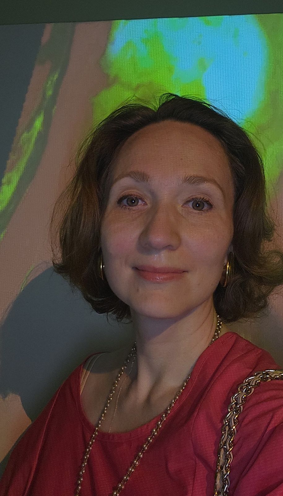 Марина Звягинцева. Душ эмоций. Биотипия, видеомэппинг, сешанная техника. 2020